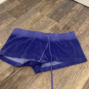 Purple hard tail shorts